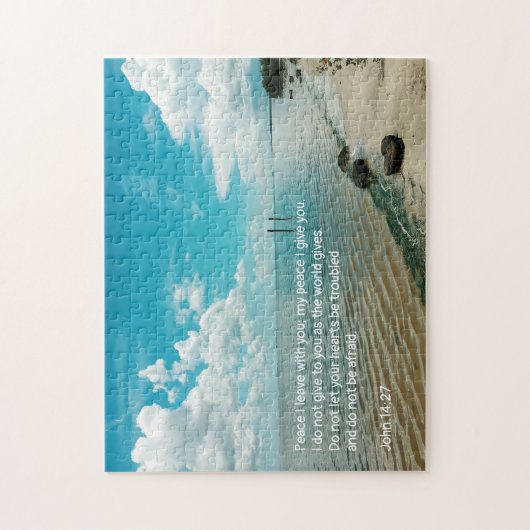 Mosquito Lagoon Christelijke Scriptpromotie Legpuzzel (Verticaal)