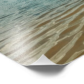 Mosquito Lagoon Florida Water Blauwe Lucht  Foto Afdruk (Hoek)