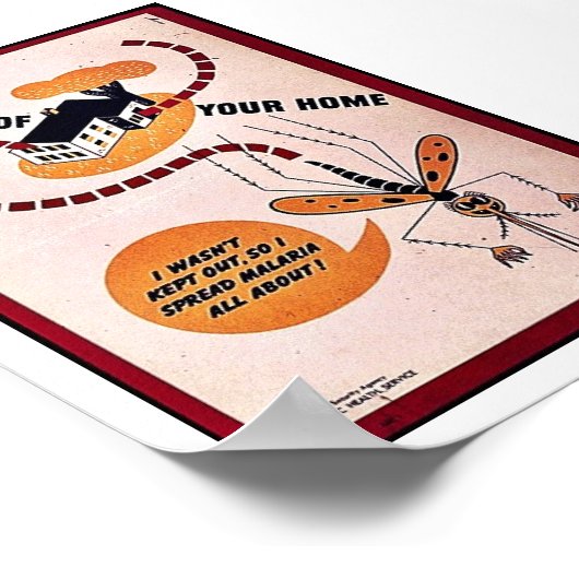 Mosquito Proff Uw startpunt Poster (Hoek)