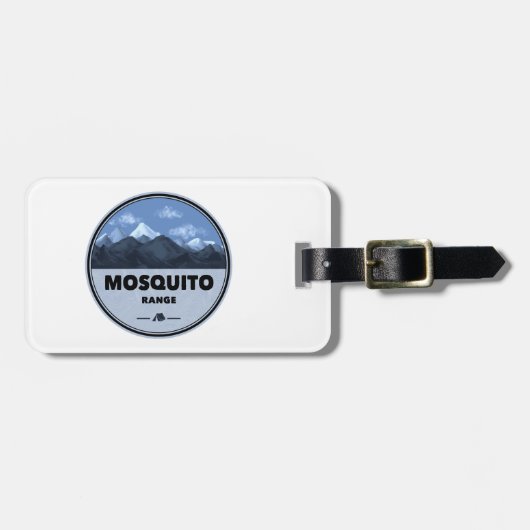 Mosquito Range Colorado Kamperen Bagagelabel (Voorkant horizontaal)