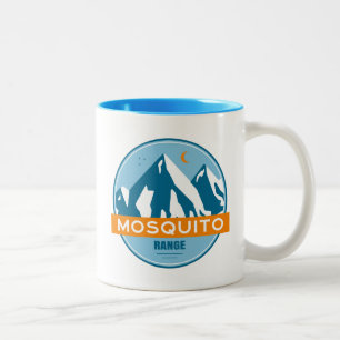 Mosquito Range Colorado Stars Moon Tweekleurige Koffiemok