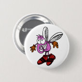 Mosquito Ronde Button 5,7 Cm (Voorkant /achterkant)