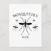 Mosquitoes Suck Briefkaart (Voorkant)