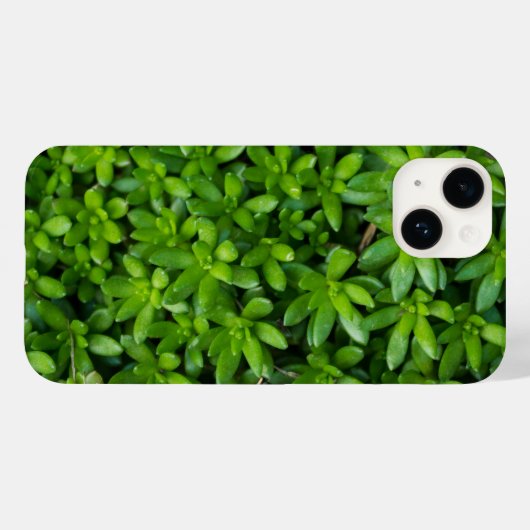Moss Abstracte iPhone Case (Achterkant (horizontaal))