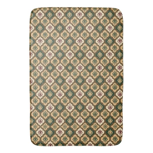 Moss and Wine Bath Mat (Voorkant Verticaal)