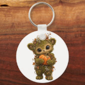 Moss Beer Pompoen Sleutelhanger (Voorkant)