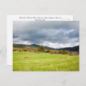 Moss Boerderij Machrie Moor Het eiland Arran Briefkaart (Voorkant / Achterkant)