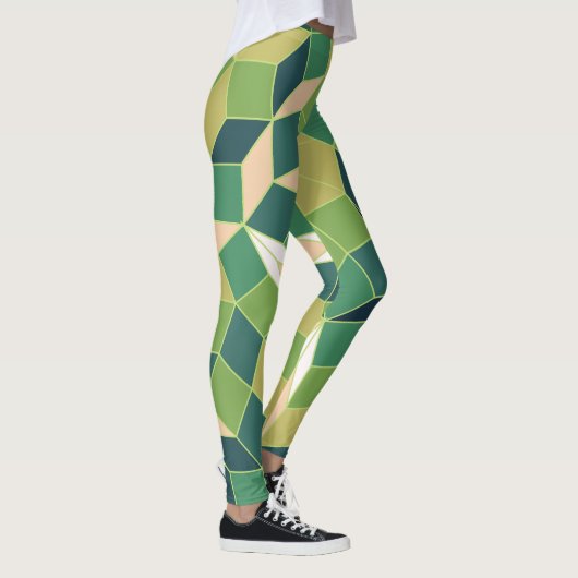 Moss Camouflage Pattern Leggings (Rechts)