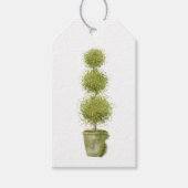 Moss Covering Topiary Gift Label Cadeaulabel (Voorkant)