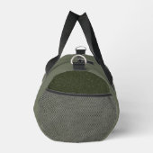 Moss Duffel met getextureerde Zijpanelen Tas (Cust (Rechts)