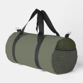 Moss Duffel met getextureerde Zijpanelen Tas (Cust (Rechterhoek)