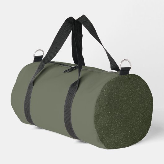 Moss Duffel met getextureerde Zijpanelen Tas (Cust (Linkerhoek)
