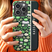 Moss En Stenen Op Maat Gemaakte Naam Case-Mate iPhone Case