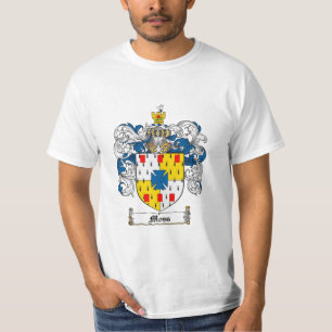 Moss Family Crest - Moss Coat of Arms T-shirt