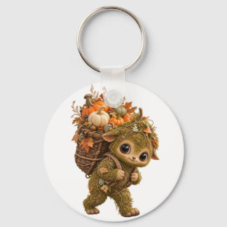 Moss Forest Sprite-versiering Sleutelhanger