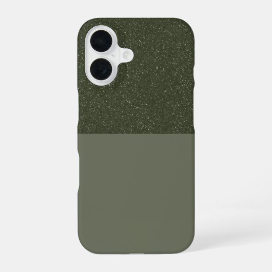 Moss & Glitter iPhone 16 Hoesje aanpassen (Achterkant)