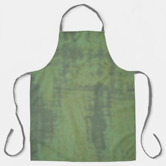 Moss Green Abstract Unisex-Schort door Detailsavvy Schort