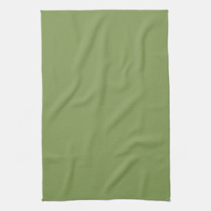 Moss Green Accent Background Color past dit aan Theedoek