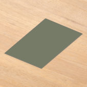 Moss Green Acrylic Event Uitnodiging (Laagn)