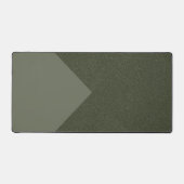 Moss Green Arrow Desk Mat (Voorkant)