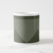 Moss Green Arrow Pattern Mok (Voorkant)