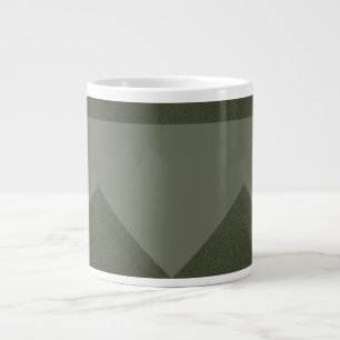 Moss Green Arrow Pattern Mok