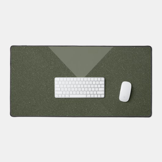 Moss Green Arrowhead Desk Mat –  (Keyboard & Muis)