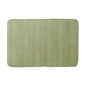 Moss Green Bamboo Wood Grain Kijk Badmat (Voorkant)