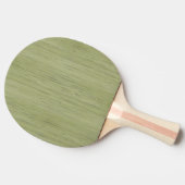 Moss Green Bamboo Wood Grain Kijk Tafeltennisbatje (Zijkant)
