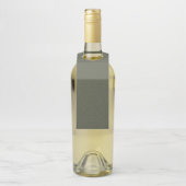 Moss Green Bottle Label – Matte Over Noise (Aangep (Op fles)