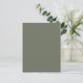 Moss Green  Briefkaart (Staand voorkant)