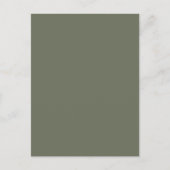 Moss Green  Briefkaart (Voorkant)