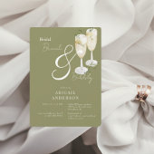 Moss Green bruids brunch & bubbeldouche Kaart