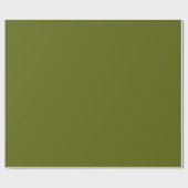 Moss Green Cadeaupapier (Vlak)