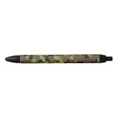 Moss Green Camo Zwarte Inkt Pen (Voorkant)
