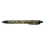 Moss Green Camo Zwarte Inkt Pen (Bodem)