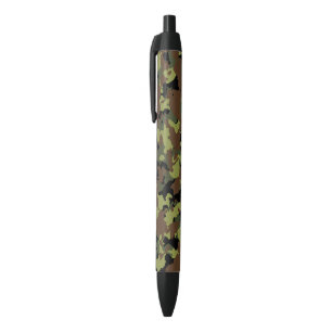 Moss Green Camo Zwarte Inkt Pen