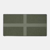 Moss Green Cross Ontwerp Desk Mat Custom (Voorkant)