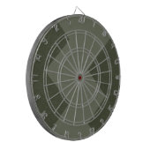 Moss Green Custom Dartboard Dartbord (Voorkant Links)