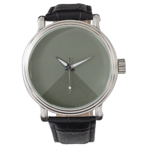 Moss Green Custom Driehoek horloge