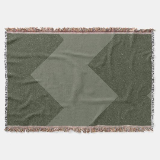 Moss Green Custom Gooi Deken (Voorkant)