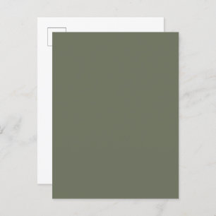 Moss Green Custom Invitation Briefkaart