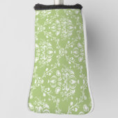 Moss Green Damask Golfheadcover (Draai 90)