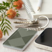 Moss Green Diamond Fade Sleutelhanger -  (Voorkant Rechts)