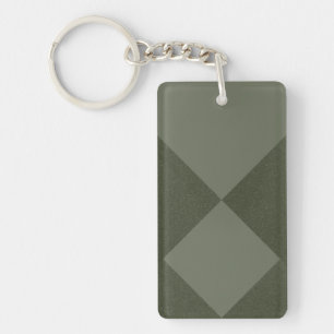 Moss Green Diamond Fade Sleutelhanger - 