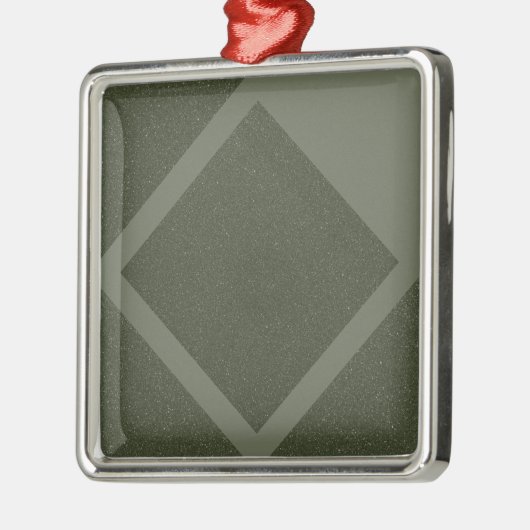 Moss Green Double Diamond Ornament (Links)