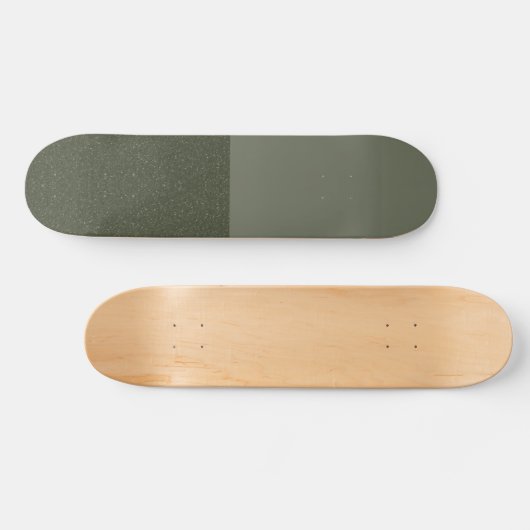 Moss Green Dual-Finish Skateboard –  (Horizontaal)