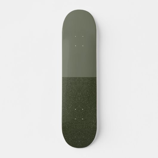 Moss Green Dual-Finish Skateboard –  (Voorkant)