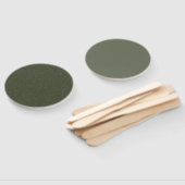 Moss Green Dual-Texture ventilatoren –  Bulk Handwaaier (Niet-gemonteerd)