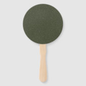 Moss Green Dual-Texture ventilatoren –  Bulk Handwaaier (Voorkant)
